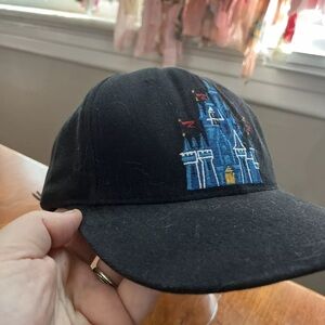Vintage Magic kingdom Adjustable Hat With Embroidered Cinderella’s Castle